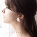 Mini Daisy Cluster Clip-on Earrings SKU: E_032 Porcelain Jewellery Wedding and Bridal Jewellery ...