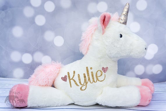 stuffed unicorn