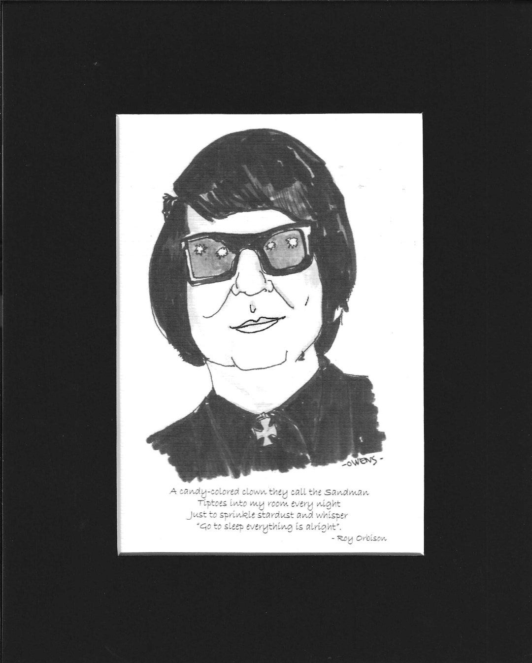 Roy Orbison a Candy-colored Clown They Call the Sandman Tiptoes Into My ...