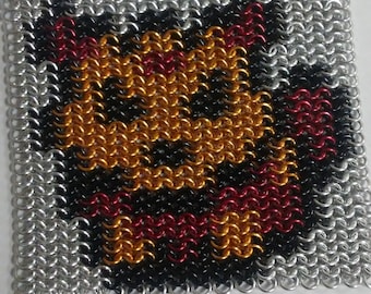 Custom Chainmaille Pokemon Sprite
