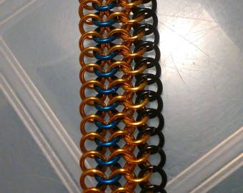 Goku Inspired Chainmaille Bracelet