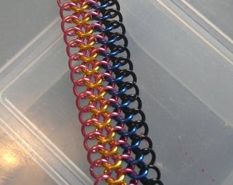 Steven Universe Inspired Chainmaille Bracelet