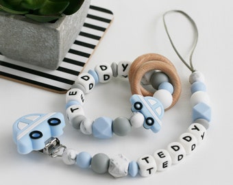 Personalised Gift Silicone DIY Pacifier Chain Baby Teething Modern Newest