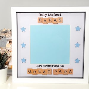 Tazza Con Scritta Divertente Per Bisnonno | Finger Prints 'Only The Best Grandads Get Promoted To Great Grandad' | Regalo Per Nonni