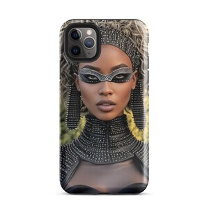 black fashion African phone case art Tough Case for iPhone®