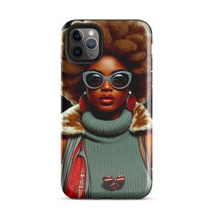 She is Dope black woman phone case Tough Case for iPhone®