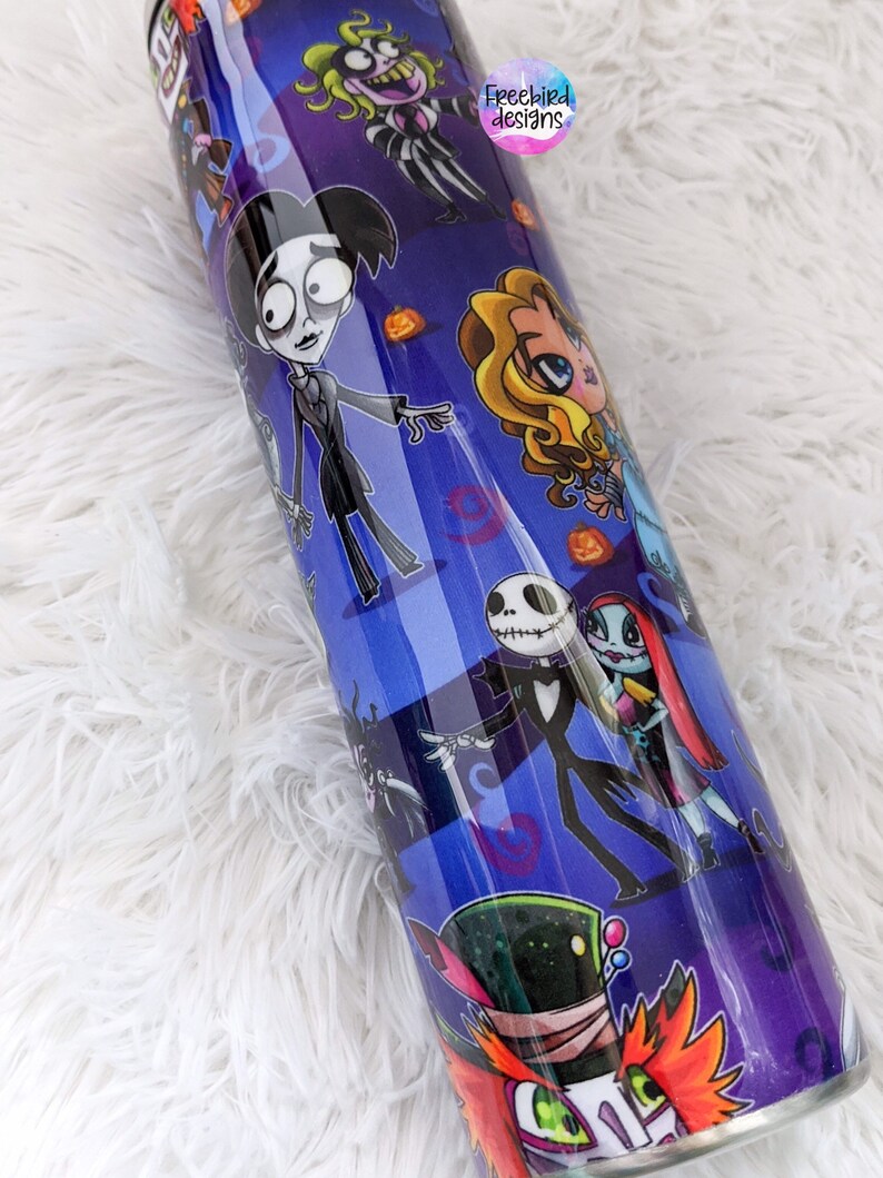 Tim Burton Tumbler Cups For Kids Boys Custom Tumbler ...