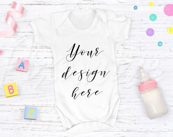 Baby Grow Mockup Baby Onesie Mock Up Romper Suit Baby Grow Mockup Baby Onesie Mock Up Romper Suit