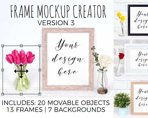 Frame Mockup Generator Custom Frame Mock Up Creator Photoshop Frame Mockup Generator Custom Frame Mock Up Creator Photoshop