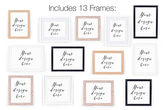 Download Frame Mockup Generator Custom Frame Mock Up Creator Etsy