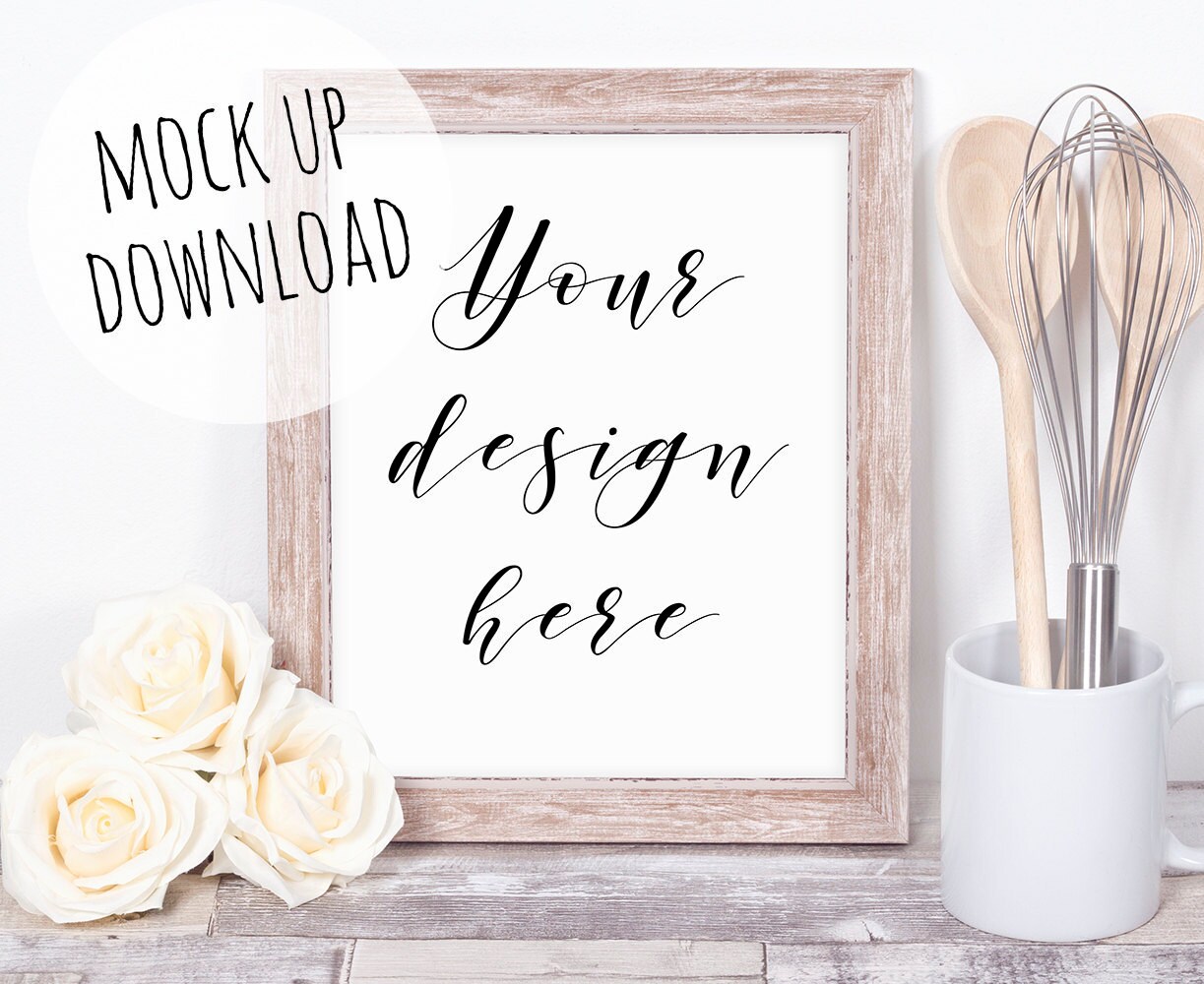 Download Kitchen Frame Mockup - Free Download Mockup