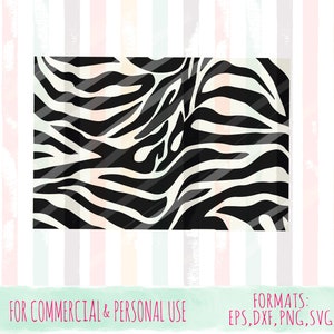 Zebra Pattern SVG| Layered|Zebra Stripes| svg,png,eps,dxf|Commercial and personal use|