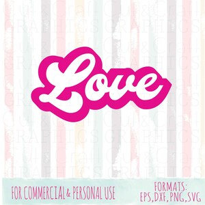 Love|Retro|Valentine| Hearts SVG| svg,png,eps,dxf|Commercial and personal use|