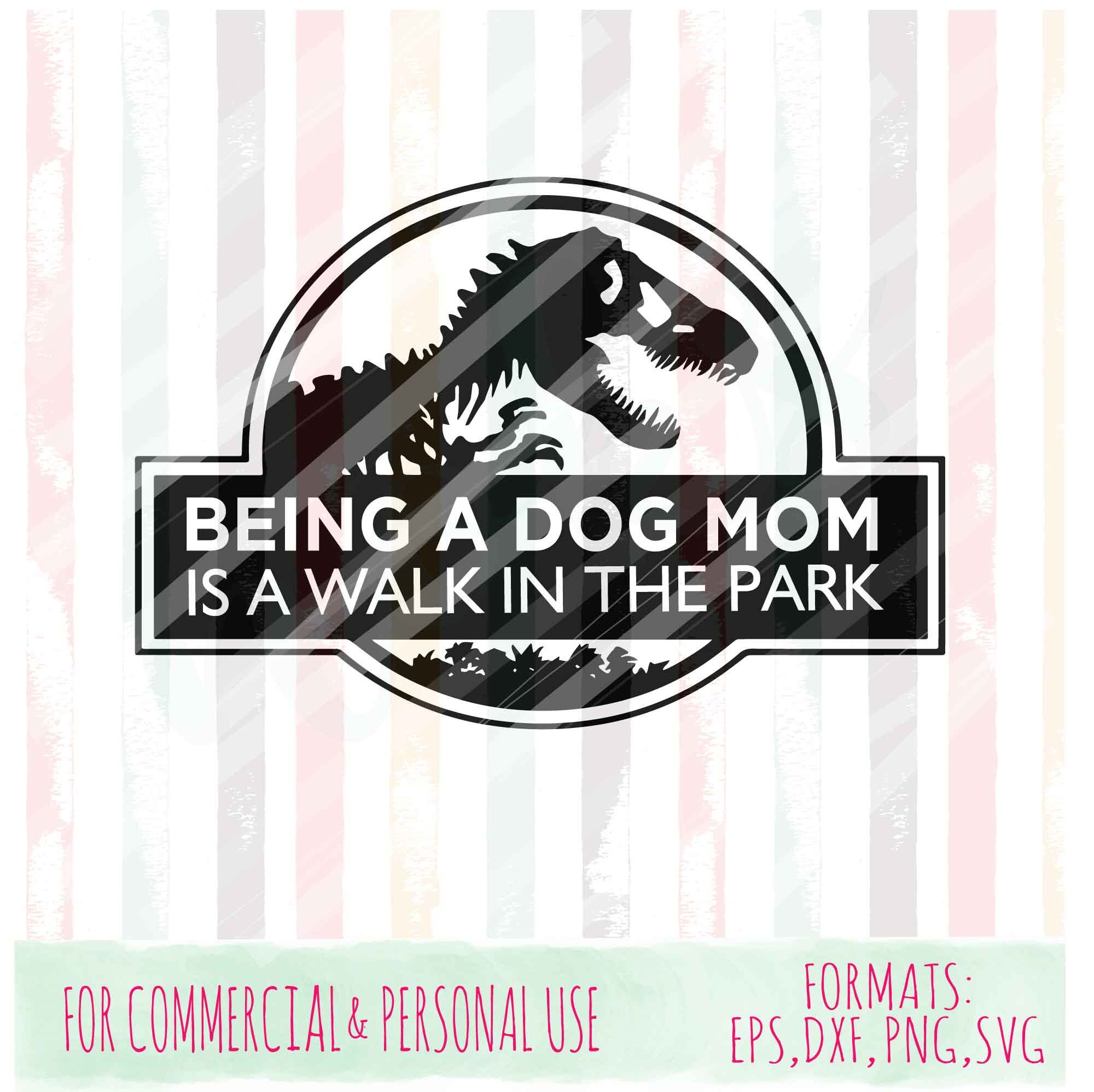 Download Dog Mom Walk In The Park Dogs Dogs Dog Mom Svgscommercial Etsy