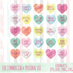 Sweet Hearts|Valentine| Love SVG| svg,png,eps,dxf|Commercial and personal use|