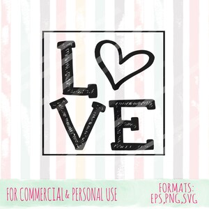 Love|Valentine| Love SVG| svg,png,eps,dxf|Commercial and personal use|