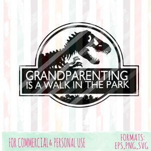 Walk in the park SVG, grandparents svg,welded teeth, Cut File, SVG, commercial use