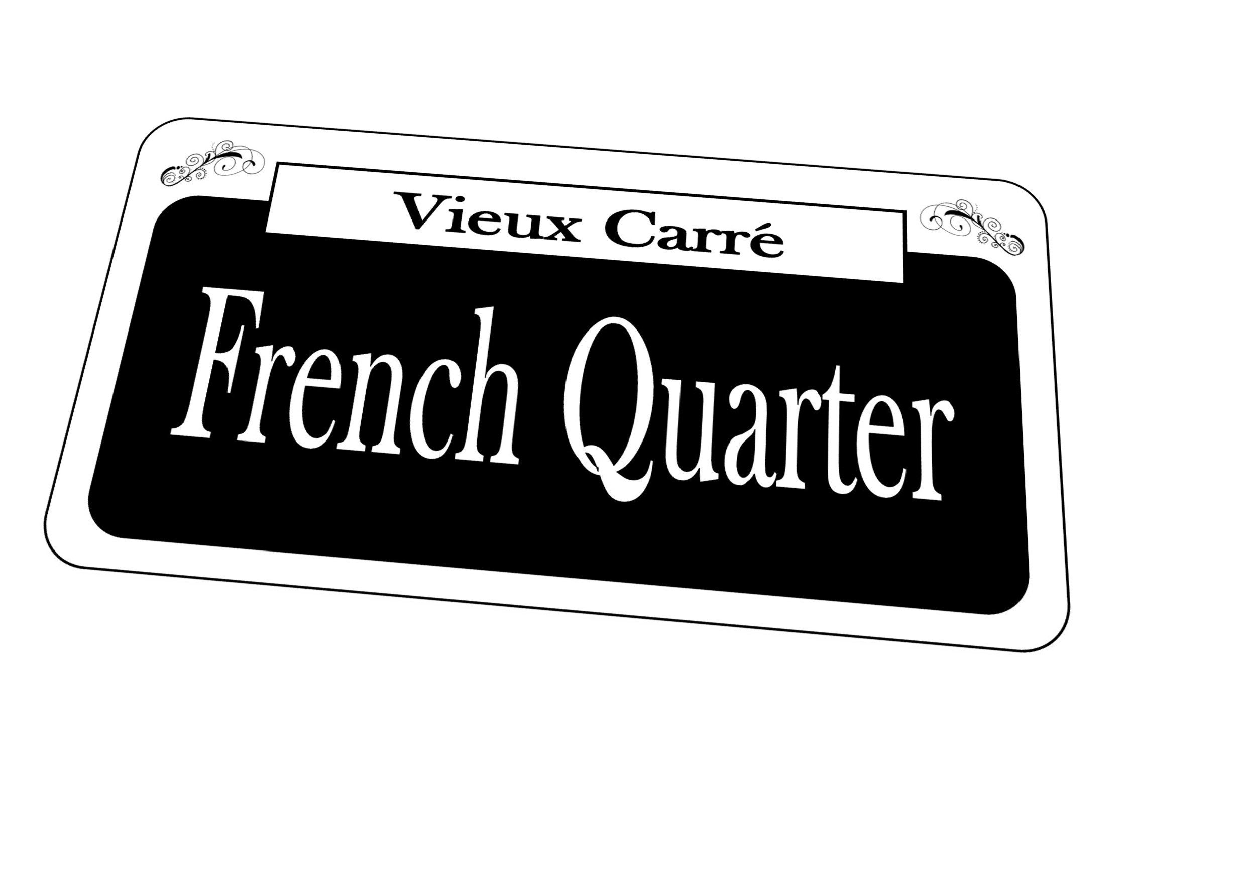 New Orleans Street Signs Reproduction New Orleans Street Sign