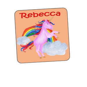 Children&#39;s Personalised Door Sign Personalised Nursery Door Sign Girls Door Sign, Boys Door Sign Unicorn Design