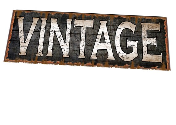 レトロアンティークショップ看板、ブリック・ア・ブラック