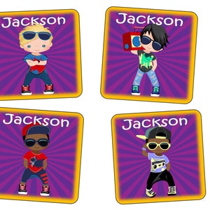 Children&#39;s Personalised Door Sign Personalised Nursery Door Sign Girls Door Sign, Boys Door Sign Hip Hop Boys Design