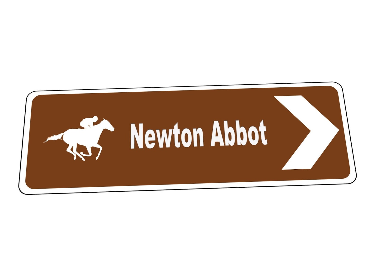 Horse Racing Sign Race Course Sign Aintree Newmarket Chepstow - Etsy
