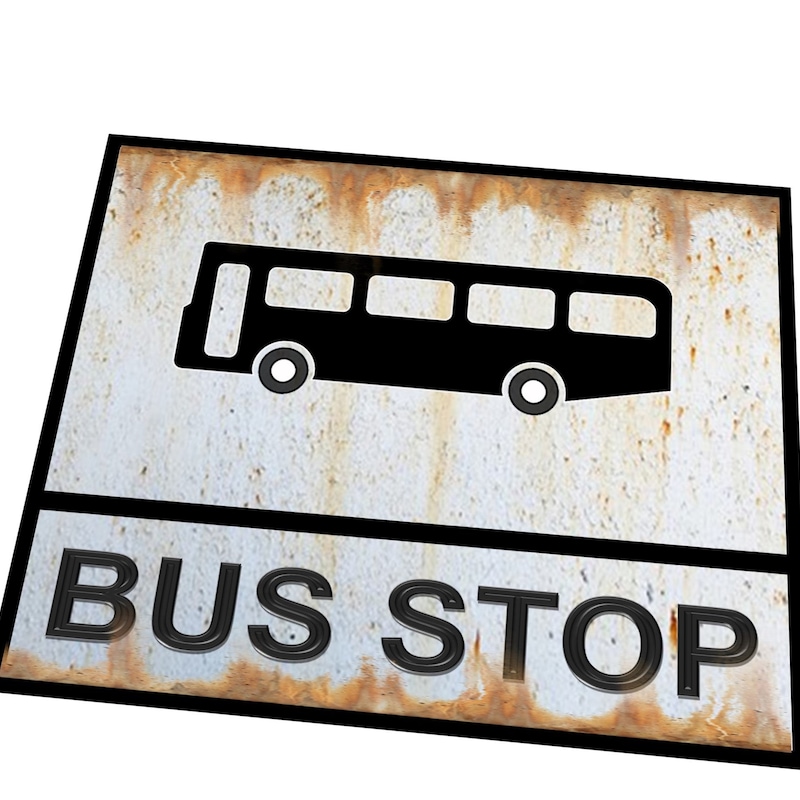 Signs on a Bus - Etsy UK