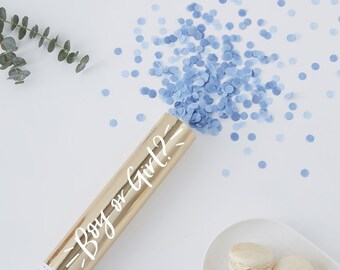 Gender Reveal Confetti Cannon-Blue!