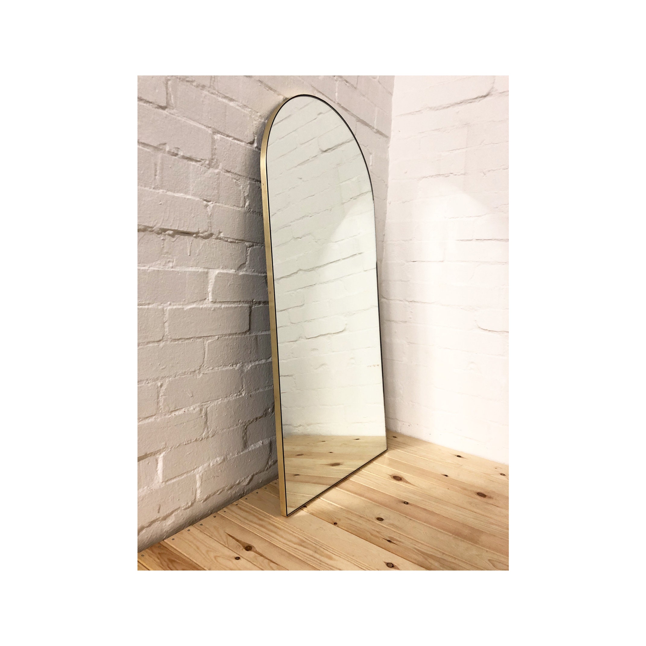 Arcus Arch Shaped Modern Long, Oversized Arched Mirror Canada