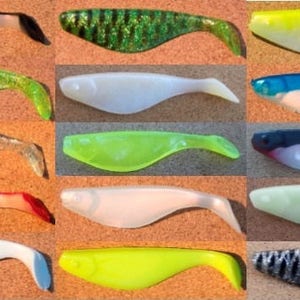 Paddle Tail Lures 