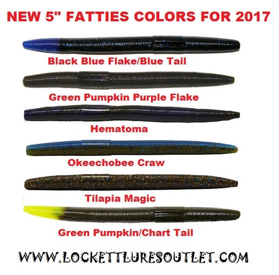 Bass Bait Color Chart