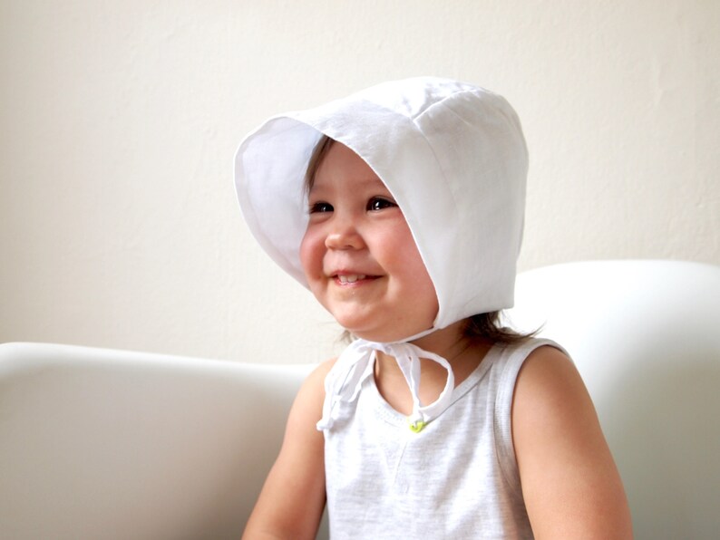 Baby Linen Toddler Baby Sun Hat Toddler Sun Etsy