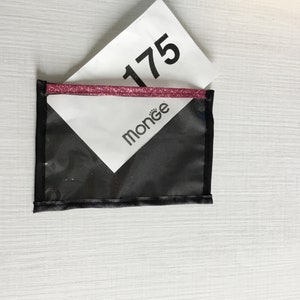 Porte-numéro personnalisable pour expositions canines avec élastique