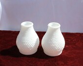 Sale Miniature Hobnail Milk Glass Hurricane Shade 2 quot Fitter