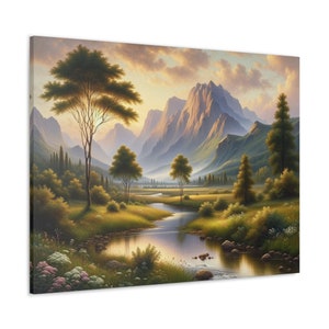 Whispering Waters Canvas Print