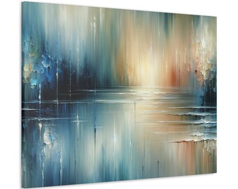 Raindrop Melody Canvas Print