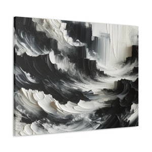 Elegance Of The Abyss Canvas Print
