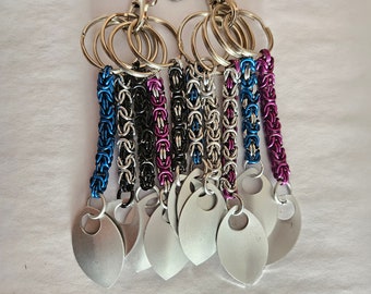 Chainmail Keychain