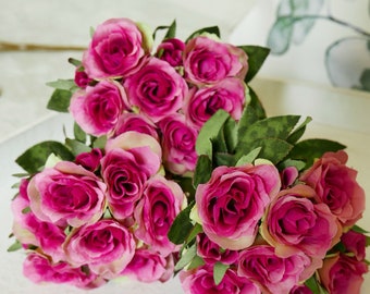 Rosen Strauß- weiß oder rosa