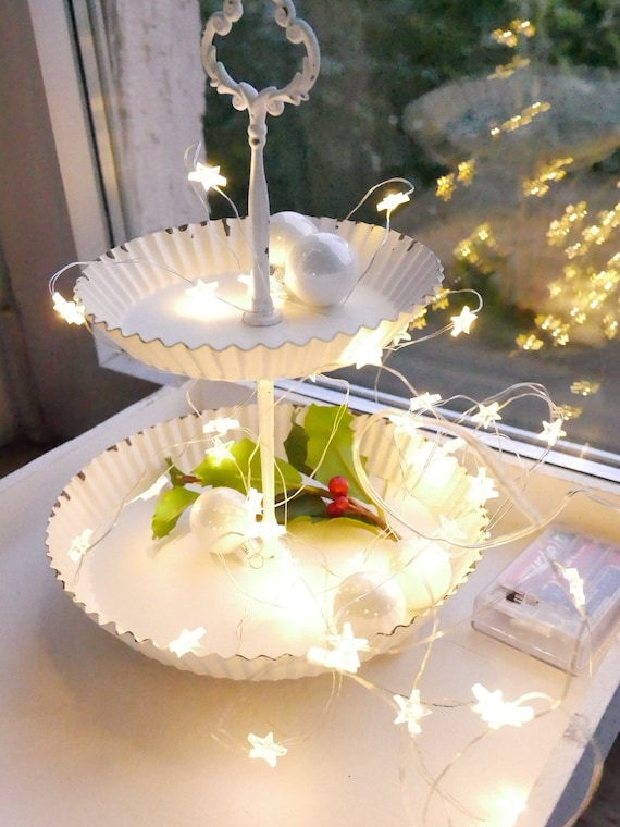 Fairy Lights Led Star Etsy