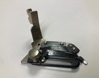 Vintage Singer Sewing Machines #160626 Slant Shank Adjustable Hemmer Foot