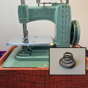 BEEHIVE TENSION SPRING for Vintage Toy Sewing Machines - Electric Betsy Ross Children&#39;s Sewing Machine - Free Shipping
