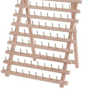 Dritz 60 Spools Wooden Thread Rack