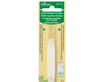 Clover Needle Threader - Double - Sewing - Needlework - Haberdashery - CL462\NV