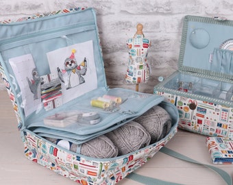 HobbyGift Project / Craft Bag: All-in-One Soft Sewing Notions, Crochet Sewing