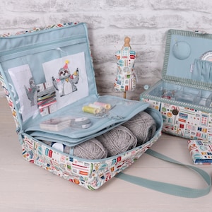 HobbyGift Project / Craft Bag: All-in-One Soft Sewing Notions, Crochet Sewing