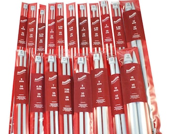 Whitecroft Essentials 35cm Knitting Needles Knitting Pins ALL SIZES 2mm - 15mm