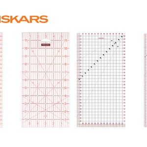 Fiskars Diagonal Folding Ruler - 8 x 8 Triangle