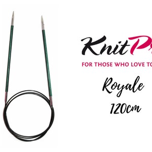 KnitPro Royale Fixed Circular Needles 120cm Length - Sizes 3mm-12mm Knitting Needles