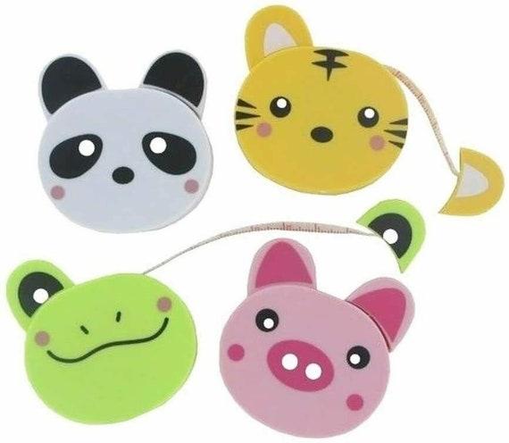 Animal Retractable Tape Measures Zoo Novelty 150cm Gift Stocking Sewing 